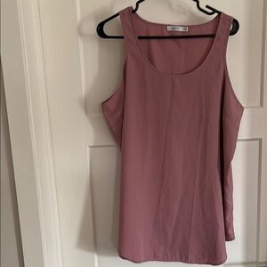 RICKI’S  Women’s Sleeveless blush pink Tank Style Blouse SIZE XXL